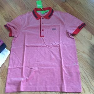 Brand new Hugo boss green polo